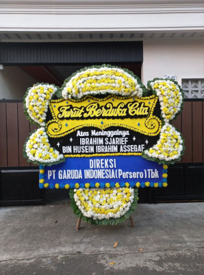 Papan Bunga Duka di Kempo